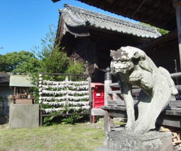 霊丘神社 狛犬