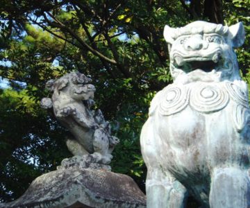猛島神社 狛犬