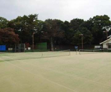 霊丘公園 テニスコート