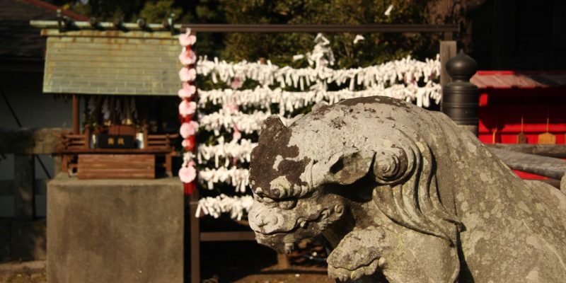 霊丘神社 狛犬