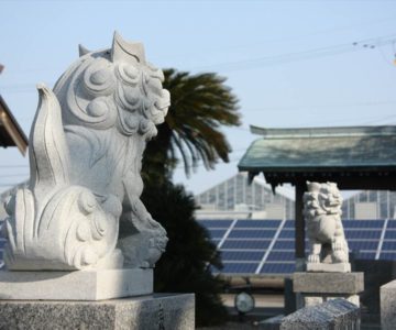 八幡神社 狛犬