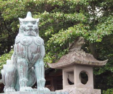 猛島神社　狛犬