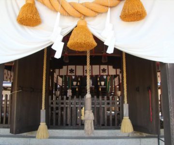 橘神社　拝殿