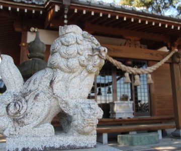 水原神社　狛犬