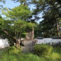霊丘公園　島原護国神社　奥羽役殉難の碑