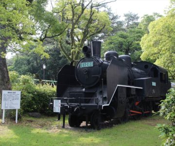 霊丘公園　蒸気機関車
