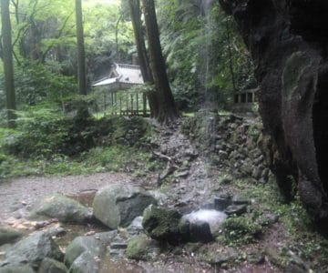 岩戸神社　滝壺