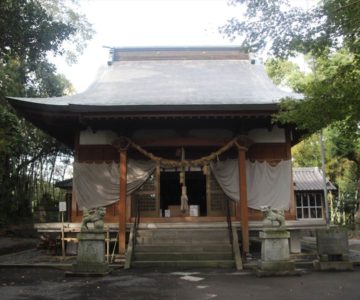 湯江温泉神社　拝殿