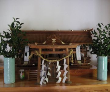 焼山神社　神棚