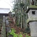 湯江温泉神社　石灯籠