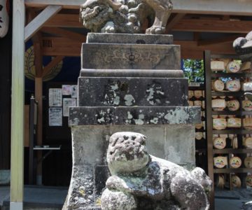 諫早神社　狛犬