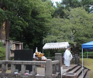 霊丘神社 原爆の日慰霊祭