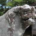 霊丘神社　狛犬