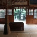 大野温泉神社　拝殿