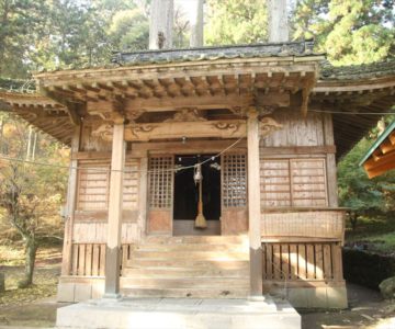 鳥兎神社　拝殿