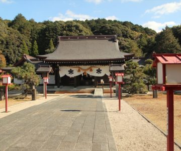 橘神社　拝殿