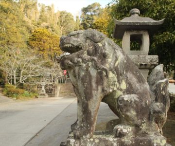 春日神社　狛犬