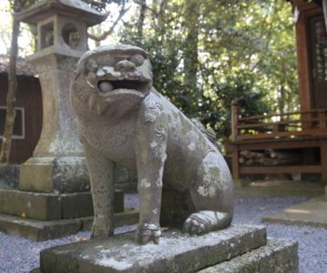 吾妻温泉神社　狛犬