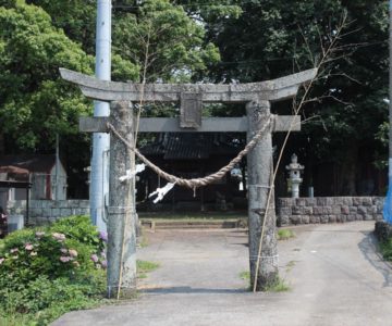 熊野神社　鳥居
