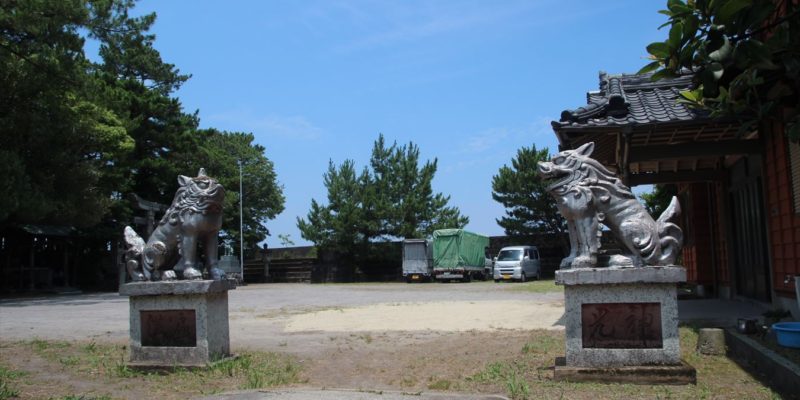 猛島神社　狛犬