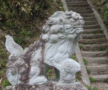 日野江神社　狛犬