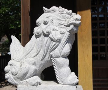 宮地嶽神社　狛犬