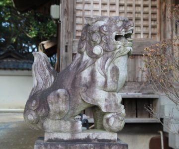 土黒温泉神社　狛犬
