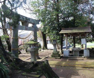 熊野神社　手水舎