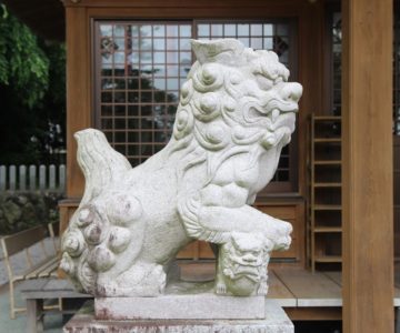 多比良温泉神社　狛犬