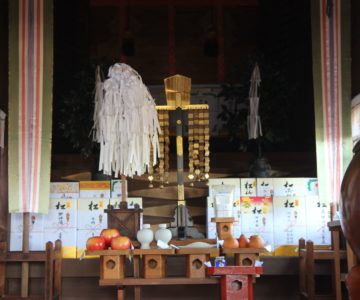 八幡神社　幣殿