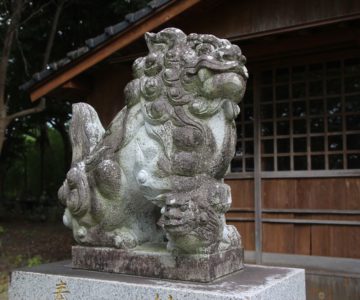本木神社　狛犬