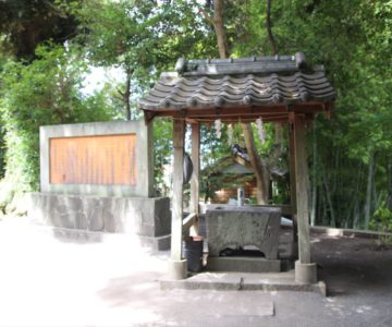 湯江温泉神社　手水舎
